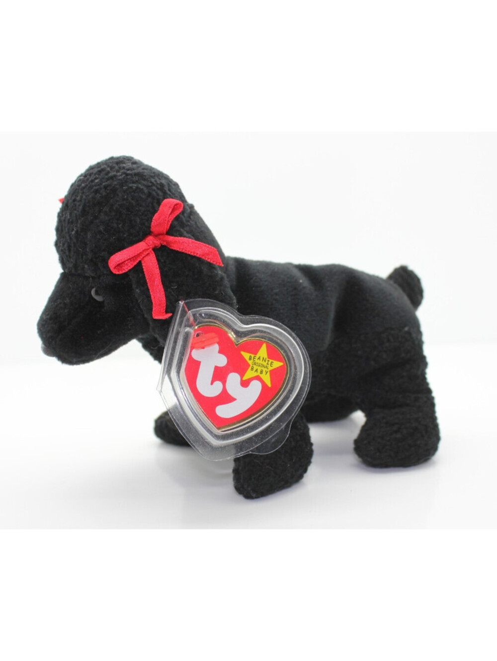 TY Beanie Baby GiGi the Poodle 1997/1998 Retired Mint with Tag Protector